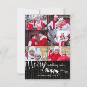 ハッピーオールウェイズ コラージュ - 3x5 フォト ホリデー カード (正面)