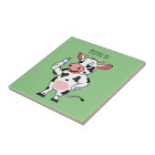 ハッピーカウイとベビーボトル漫画 タイル (側面)