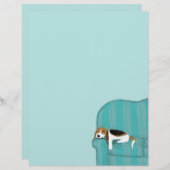 ハッピーカウチドッグ – かわいいビーグル専門紙 (正面/裏面)