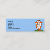 ハッピーカウッカスタマイズク –  スキニー名刺 (裏面)