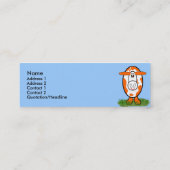 ハッピーカウト –  スキニー名刺 (裏面)