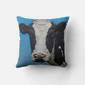 ハッピーカウーポートレートスクエア飲料用コースターベビーブ クッション (裏面)