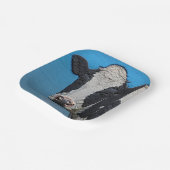 ハッピーカウーポートレート ペーパープレート (傾斜あり)