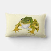 ハッピーカエル枕 ランバークッション (裏面)