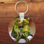 ハッピーカエル キーホルダー (正面)