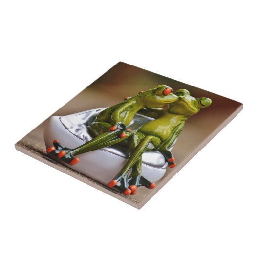 ハッピーカエル タイル (側面)