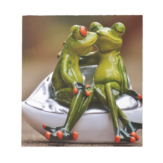 ハッピーカエル ノートパッド (正面)