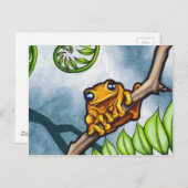 ハッピーカエル ポストカード (正面/裏面)