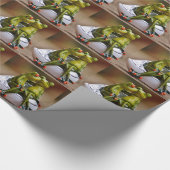 ハッピーカエル ラッピングペーパー (角)