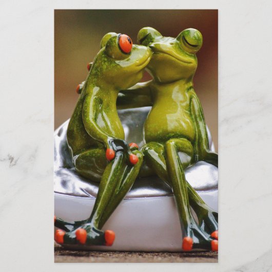 ハッピーカエル 便箋 (正面)