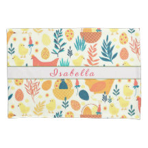 ハッピーカスタマイズイースターかわいいヴィンテージチキン