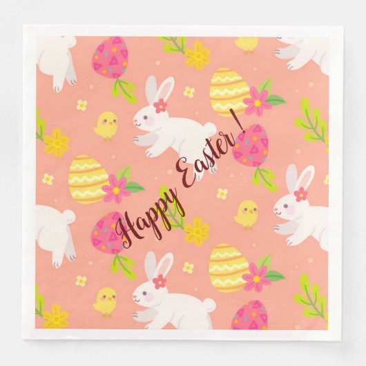 ハッピーカスタマイズイースターチキンとウサギ (正面)