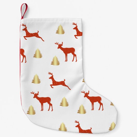 ハッピーカスタムクリスマスストッキング スモールクリスマスストッキング (正面)