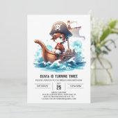 ハッピーカスタム誕生日 招待状 (スタンド正面)