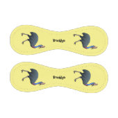 ハッピーカソの鳥の漫画イラストレーション 野球ボール (パネル)