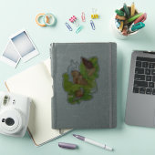 ハッピーカタツムリ シール (iPadカバー)