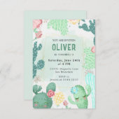 ハッピーカッティ誕生日 招待状 (正面/裏面)