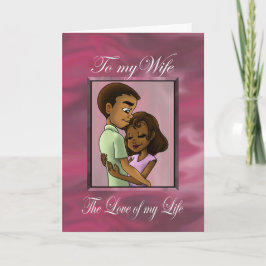 ハッピーカップルのお母さんの日 カード