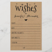 ハッピーカップルのカードを願う チラシ (正面)