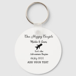 ハッピーカップルの冒険が始ま結婚る キーホルダー