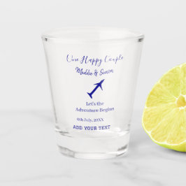ハッピーカップルの冒険が始ま結婚る ショットグラス