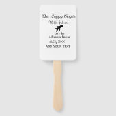 ハッピーカップルの冒険が始ま結婚る ハンドファン (裏面)