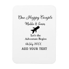 ハッピーカップルの冒険が始ま結婚る マグネット