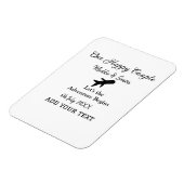 ハッピーカップルの冒険が始ま結婚る マグネット (左側)