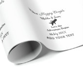 ハッピーカップルの冒険が始ま結婚る ラッピングペーパー (ロールコーナー)