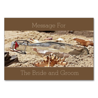 ハッピーカップルへのメッセージ テーブルナンバー