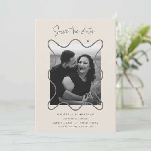 ハッピーカップル日付結婚の発表を保存 セーブザデート (スタンド正面)