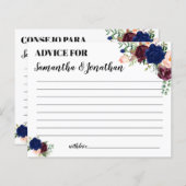 ハッピーカップル・シャワー英語のアドバイス スペインの (正面/裏面)