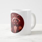 ハッピーカップル ミスター&ミセス ラコーン ジャンボコーヒーマグカップ (正面右)