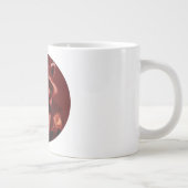 ハッピーカップル ミスター&ミセス ラコーン ジャンボコーヒーマグカップ (右)