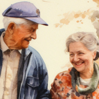 ハッピーカップル 吊り下げ型タペストリー