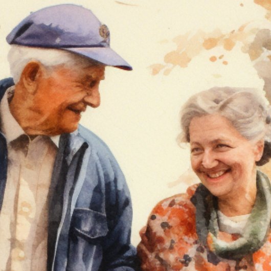 ハッピーカップル 吊り下げ型タペストリー