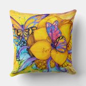 「ハッピーカップル」装飾用クッション クッション (裏面)