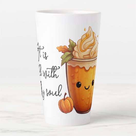 ハッピーカップ カフェラテマグ (正面)