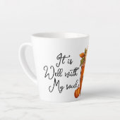 ハッピーカップ カフェラテマグ (左アングル)