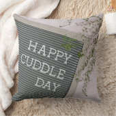 ハッピーカドルの日（暖かいハグと愛情のあるスナグルズ） クッション (ブランケット)