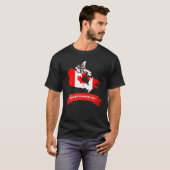 ハッピーカナダデイカナダメイプルル Tシャツ (正面フル)