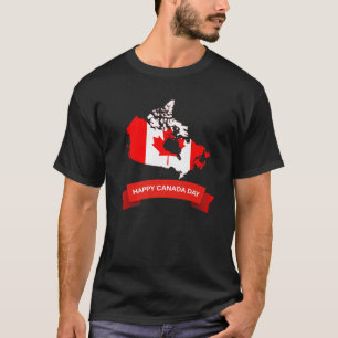 ハッピーカナダデイカナダメイプルル Tシャツ
