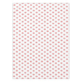 ハッピーカナダデイレッドホワイトカナダフラッグスモール テーブルクロス (正面)