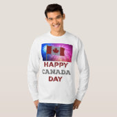 ハッピーカナダデー花火 Tシャツ (正面フル)