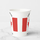 ハッピーカナダデー7月1日パーティー 紙コップ (左)