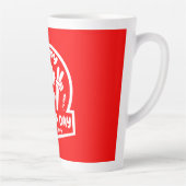 ハッピーカナダデー7月1日ラージコーヒーマグ カフェラテマグ (右)