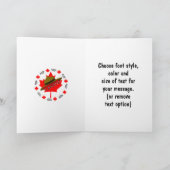 ハッピーカナダデー カード (内部)