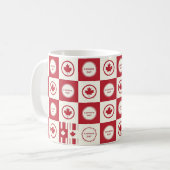 ハッピーカナダデー コーヒーマグカップ (正面左)