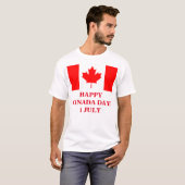 ハッピーカナダデー! Tシャツ (正面フル)