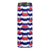 ハッピーカニのパターン タンブラー (裏面)